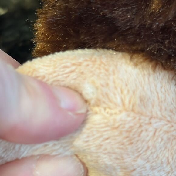 The Bearington Baby Collection Swings Monkey Brown Plush Stuffed Toy 14" - Picture 11 of 11